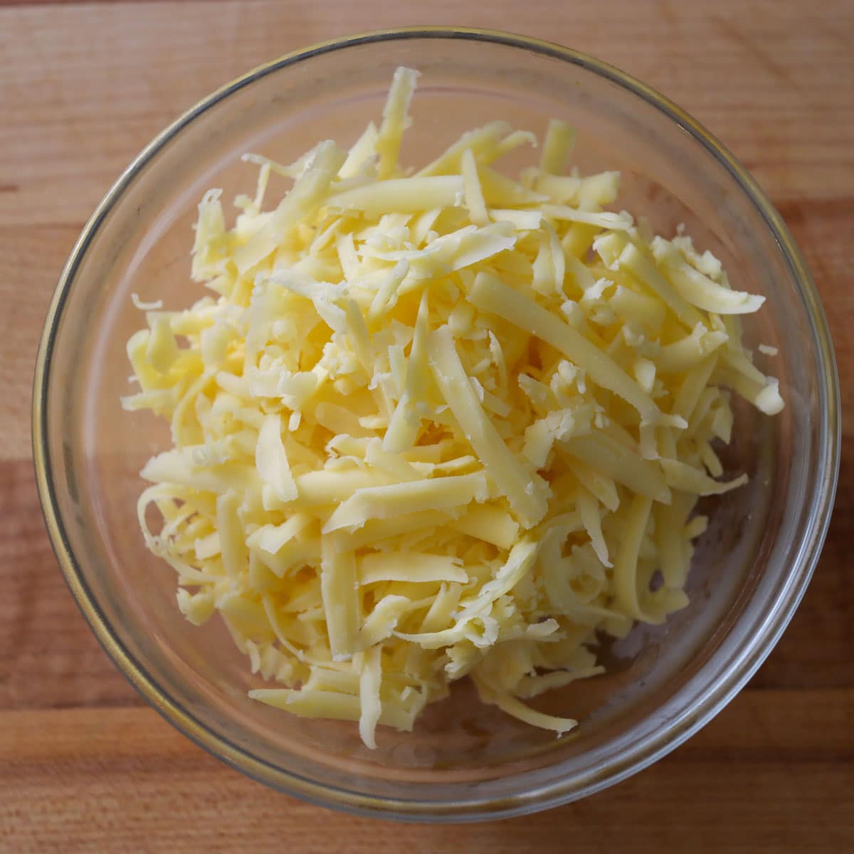 grated cheddar cheese