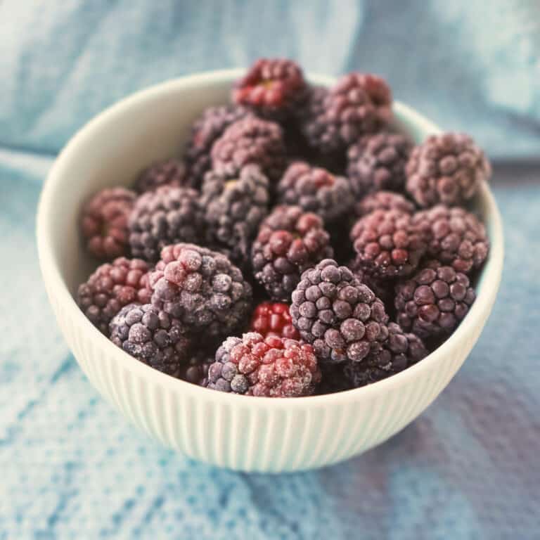 How To Freeze Blackberries